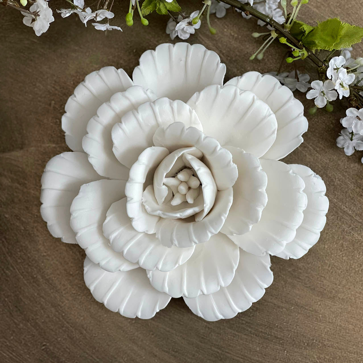 White Porcelain Flower