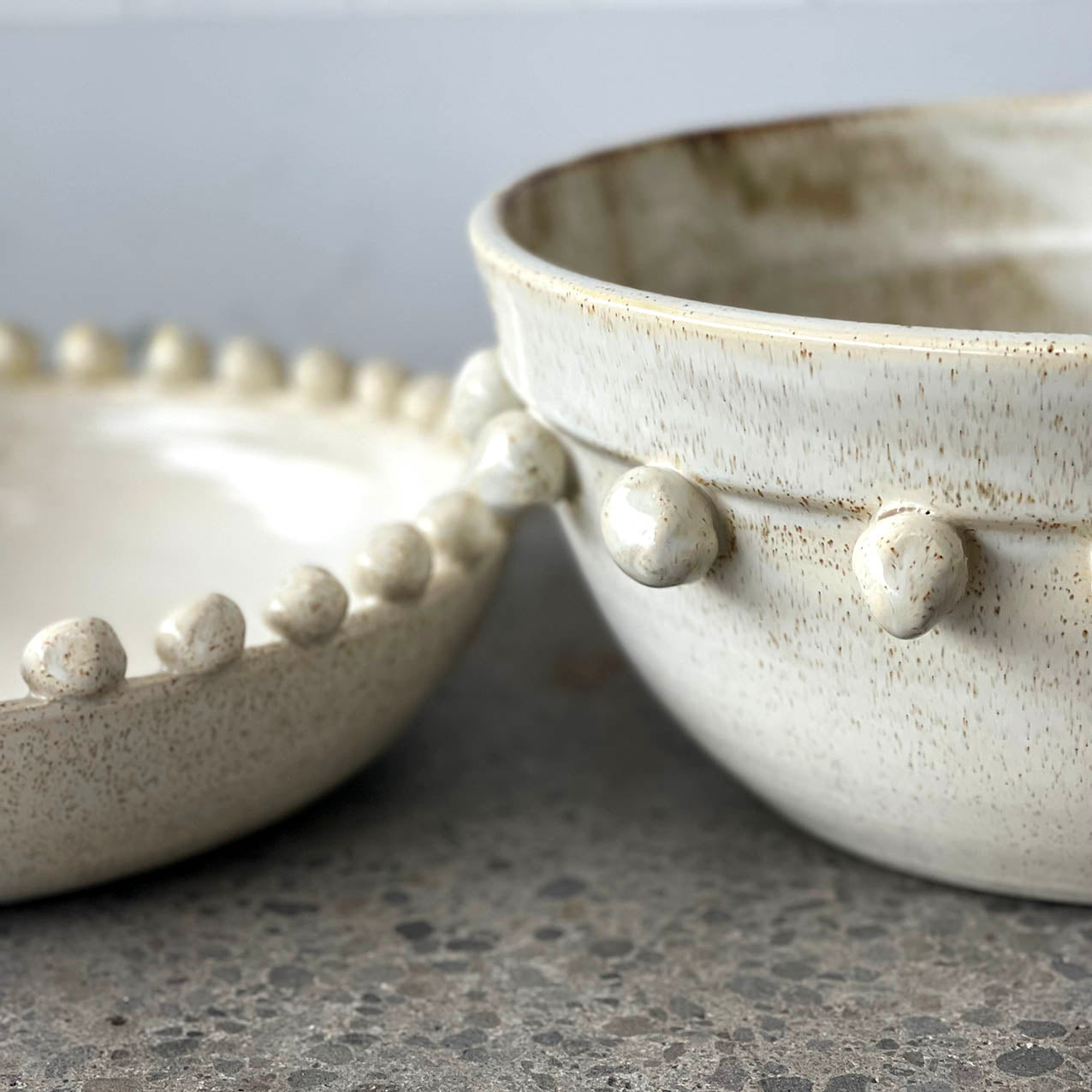 Terracotta Bowl Ivory