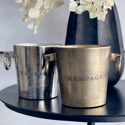 Aluminium Champagne Bucket Round