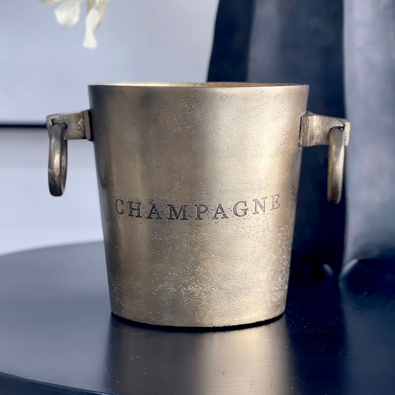 Aluminium Champagne Bucket Round