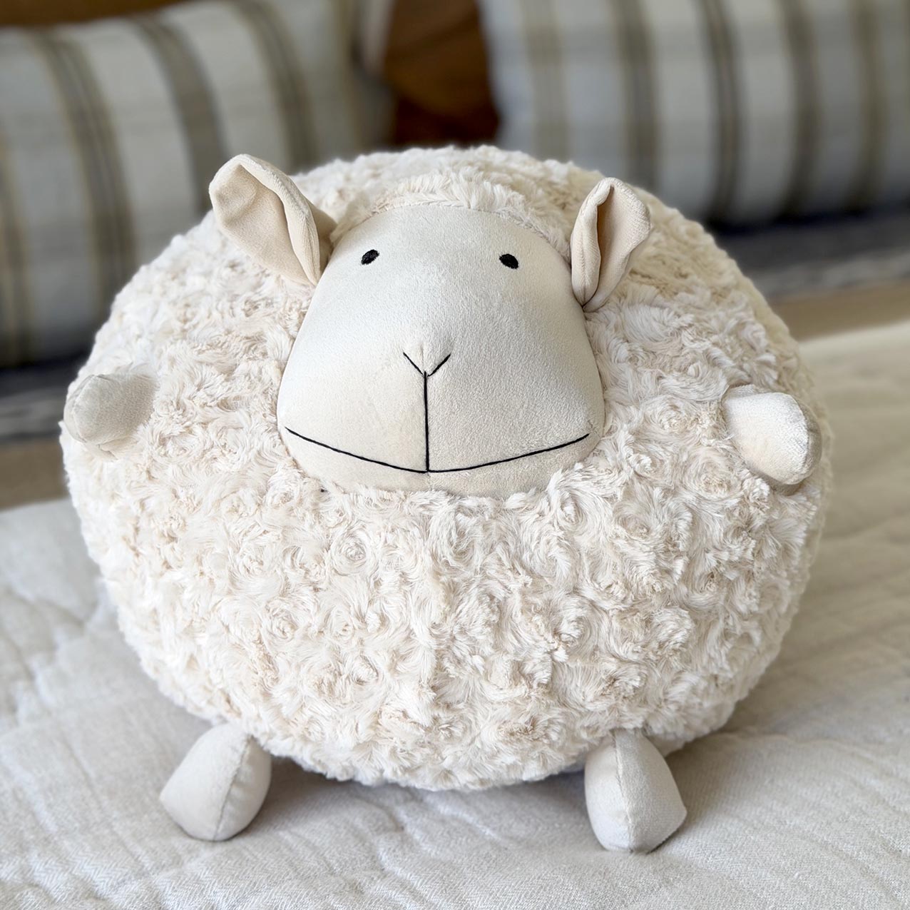 Round Sheep Cushion