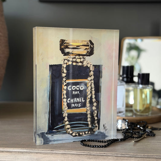 Art Acrylic Block Coco Black