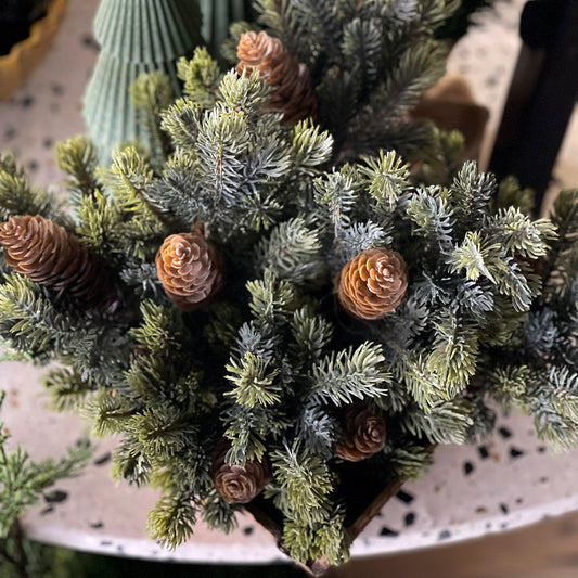 Balsam Fir Spray w Cone