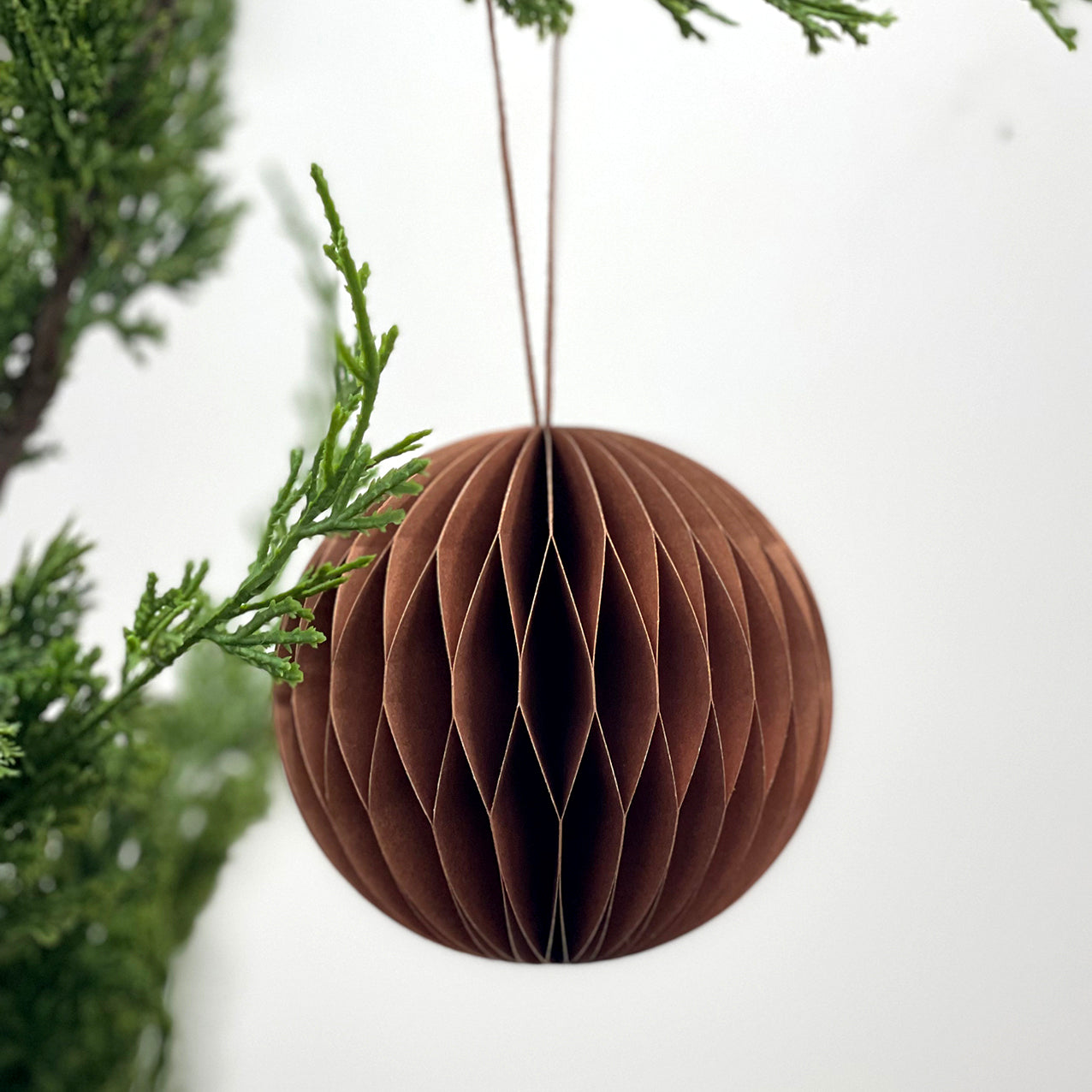 Honeycomb Paper Ball Copper