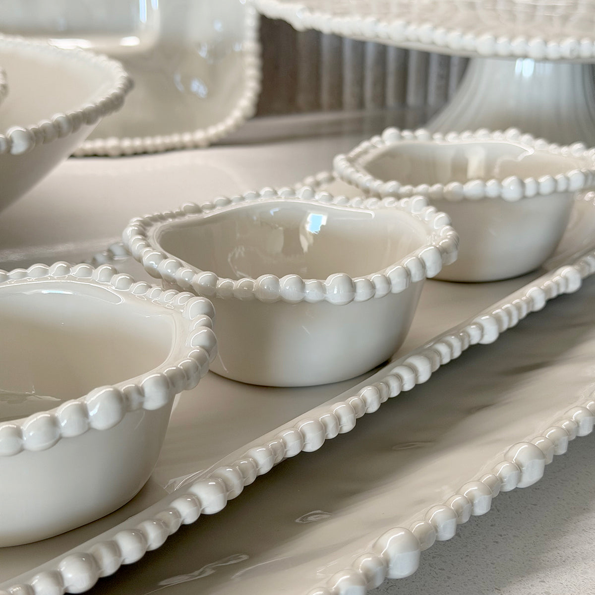 Melamine Pearl Sand Snack Bowl