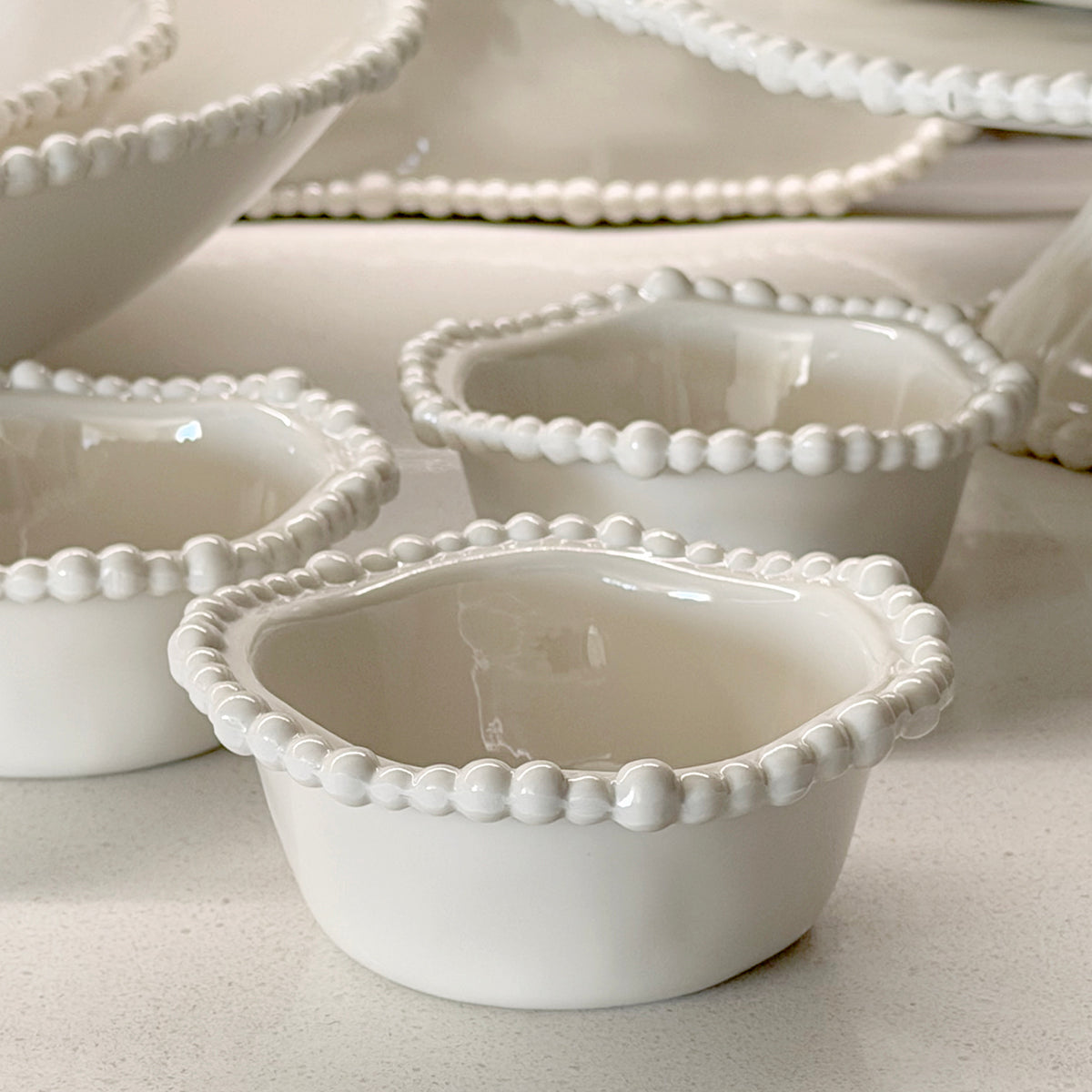 Melamine Pearl Sand Snack Bowl