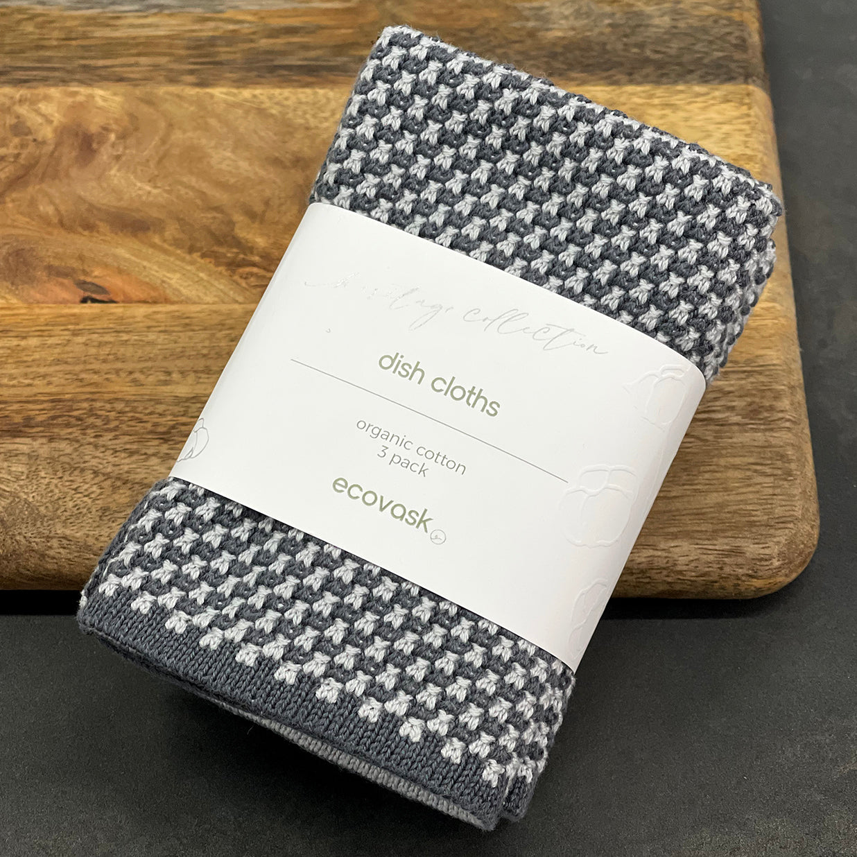 Heritage Dishcloth 3pk