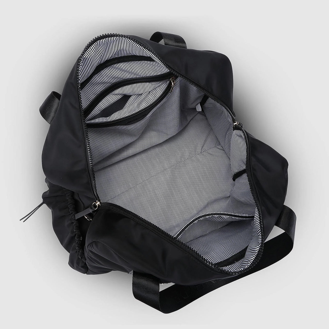 Jenn Nylon Travel Bag Black