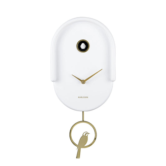 Tweet Clock White
