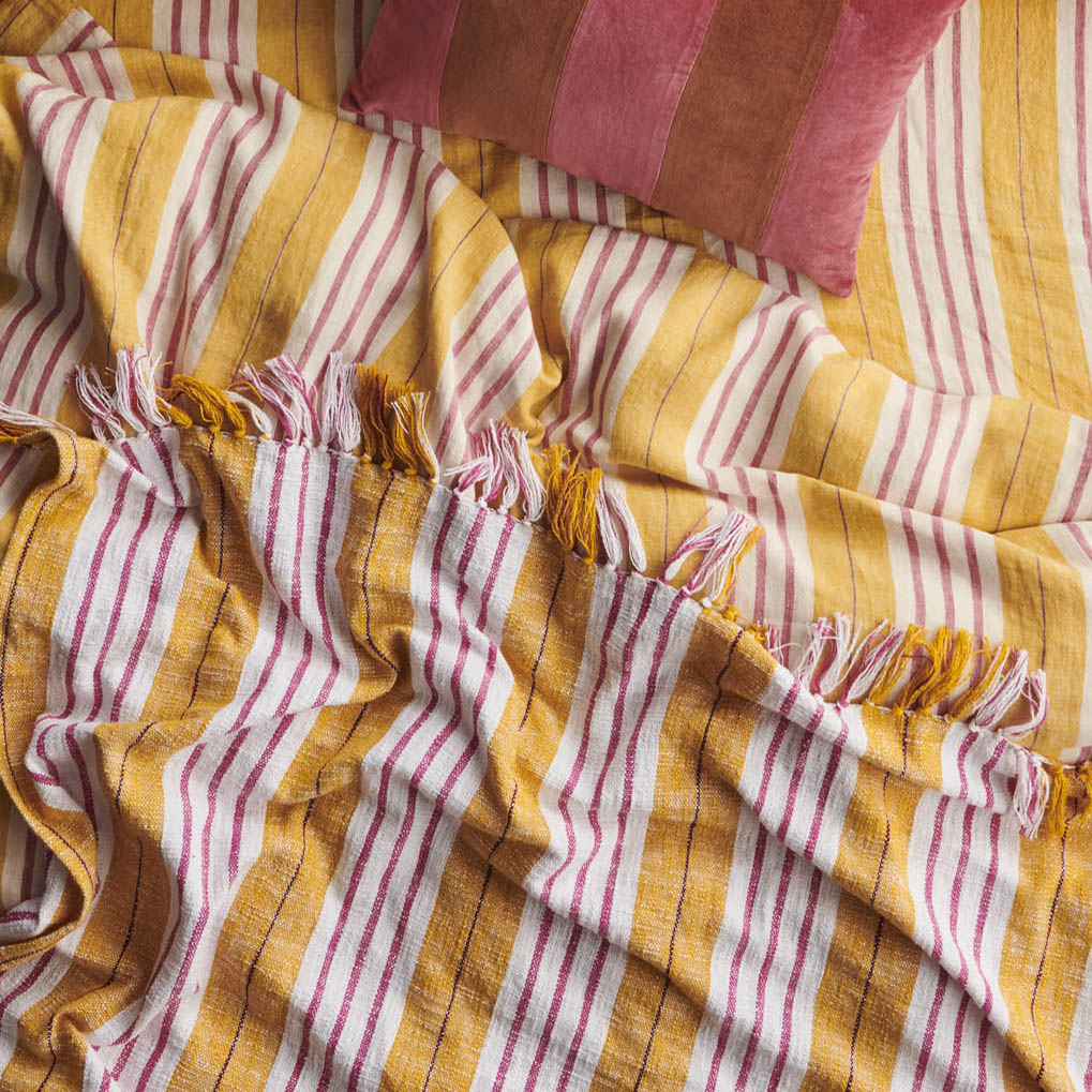 Sweet Stripe Throw