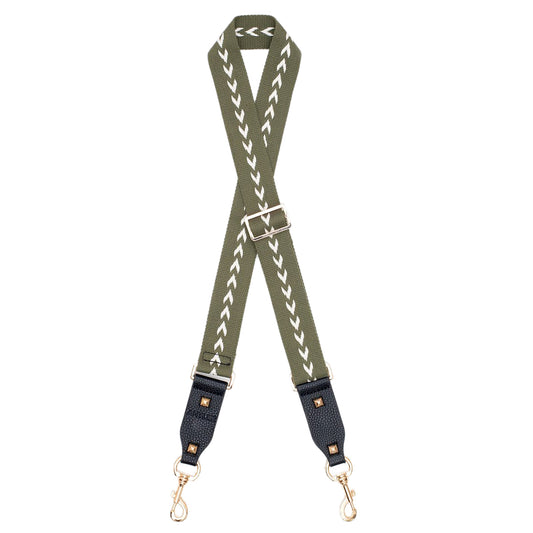 Antler Bag Strap Taupe V Khaki