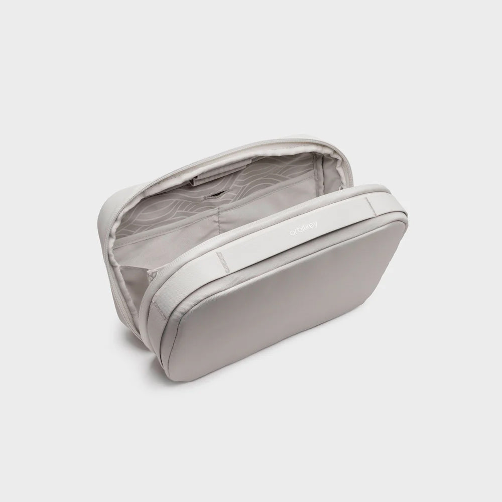 KonMari x Orbitkey 2-in-1 Tech Pouch Stone