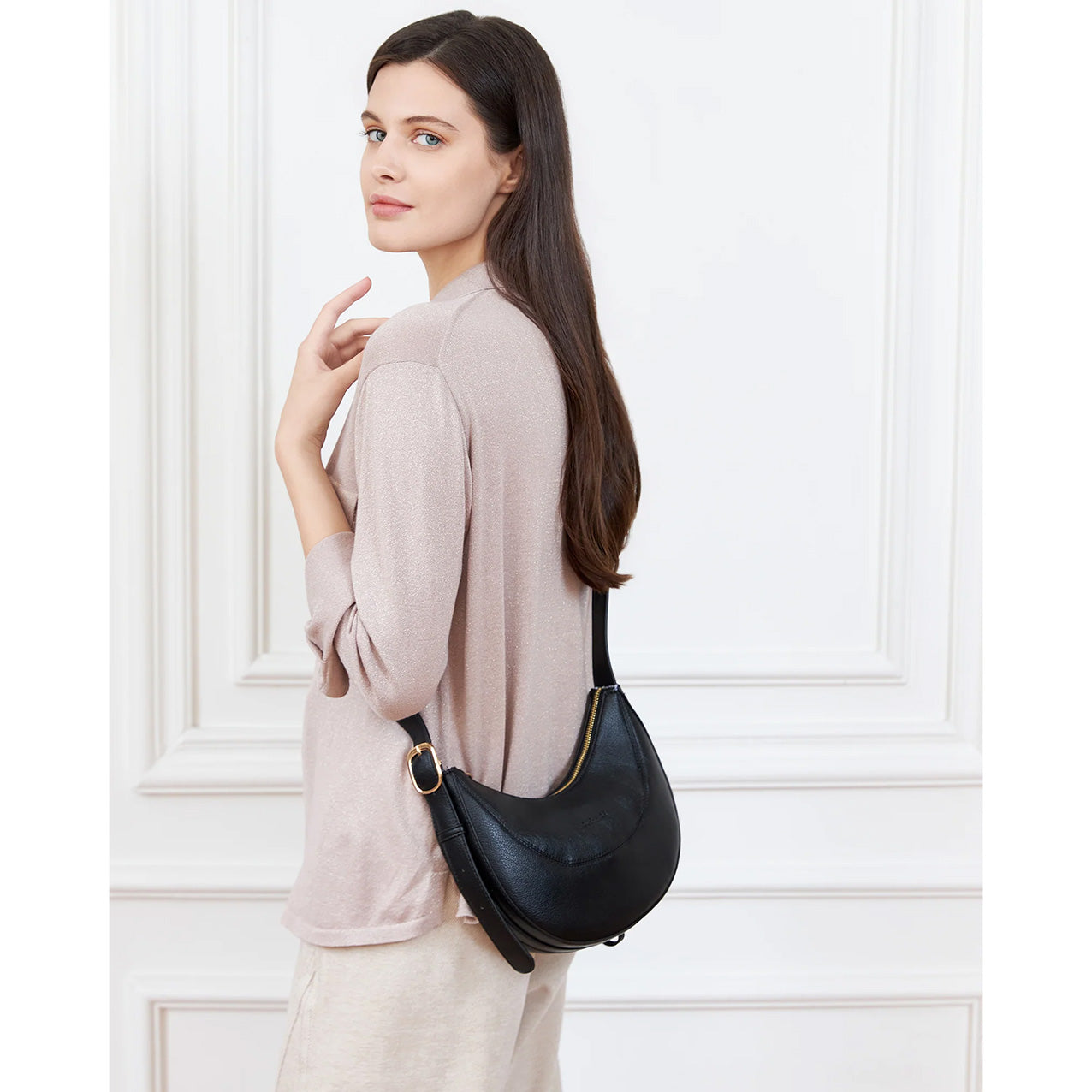 Lane Crossbody Bag Black