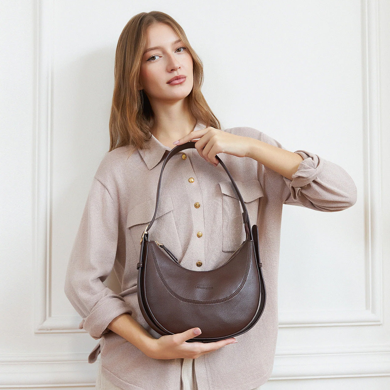 Lane Crossbody Bag Chocolate