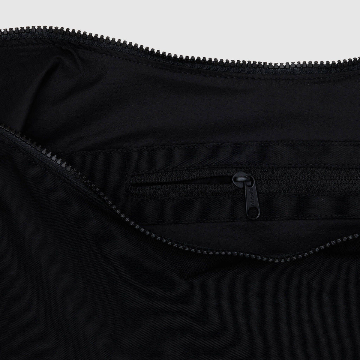 Baggu Large Nylon Crescent Bag Black