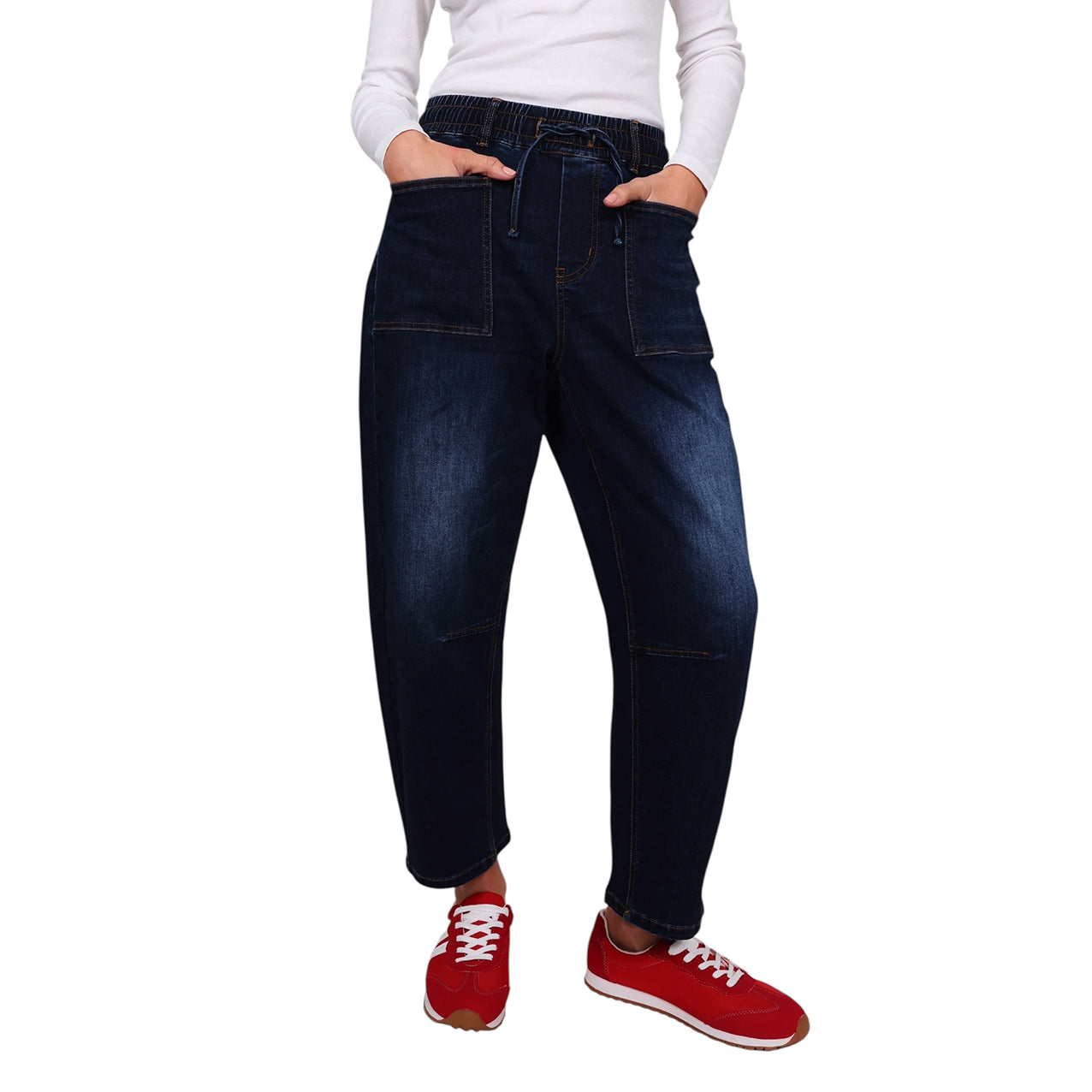 Leo Barrel Jeans Ink