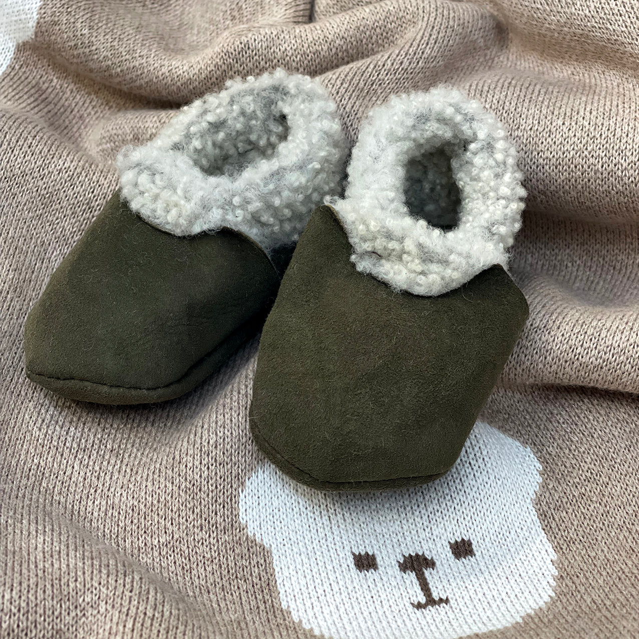 Loden Green Lambskin Botties