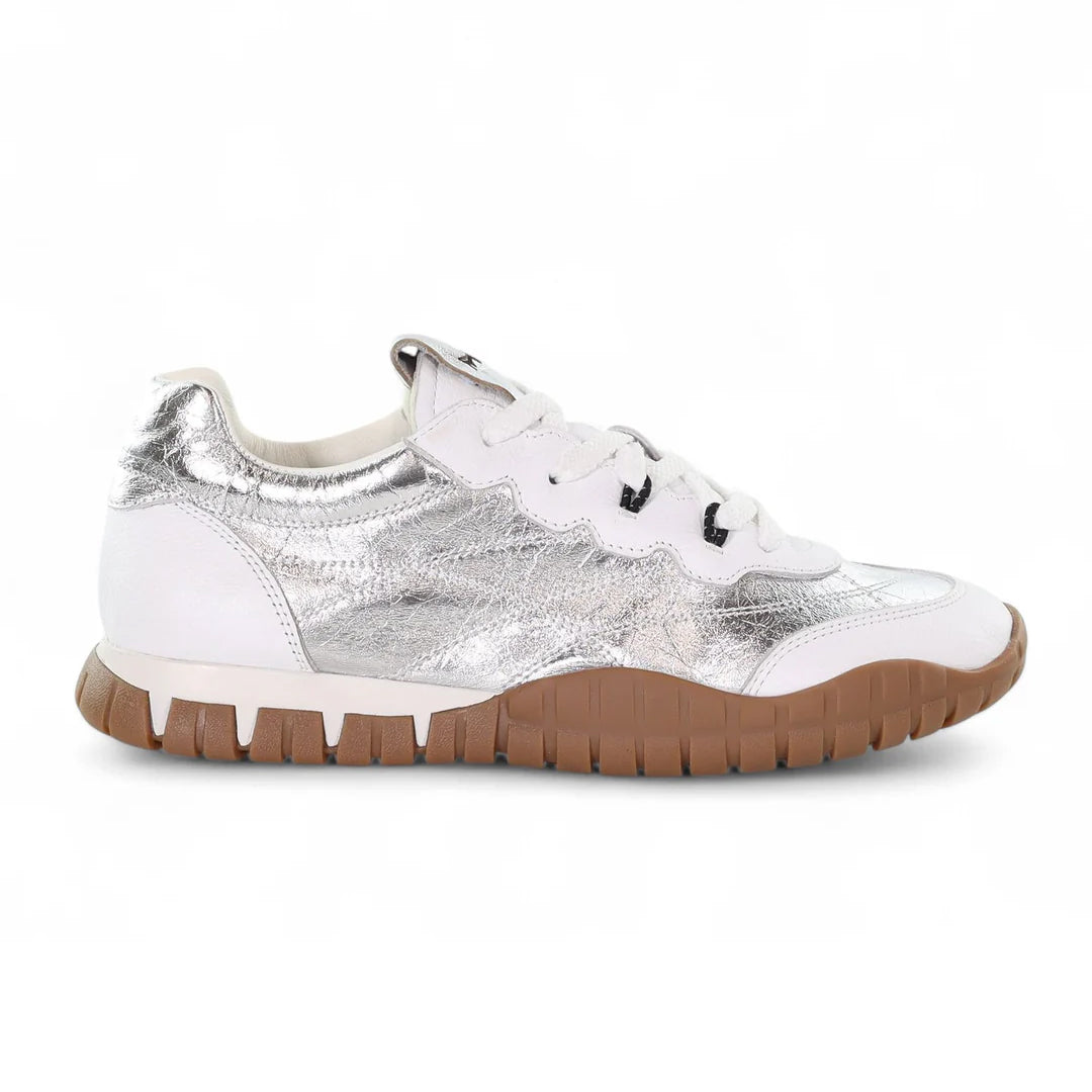 Luxe Runner White/Silver