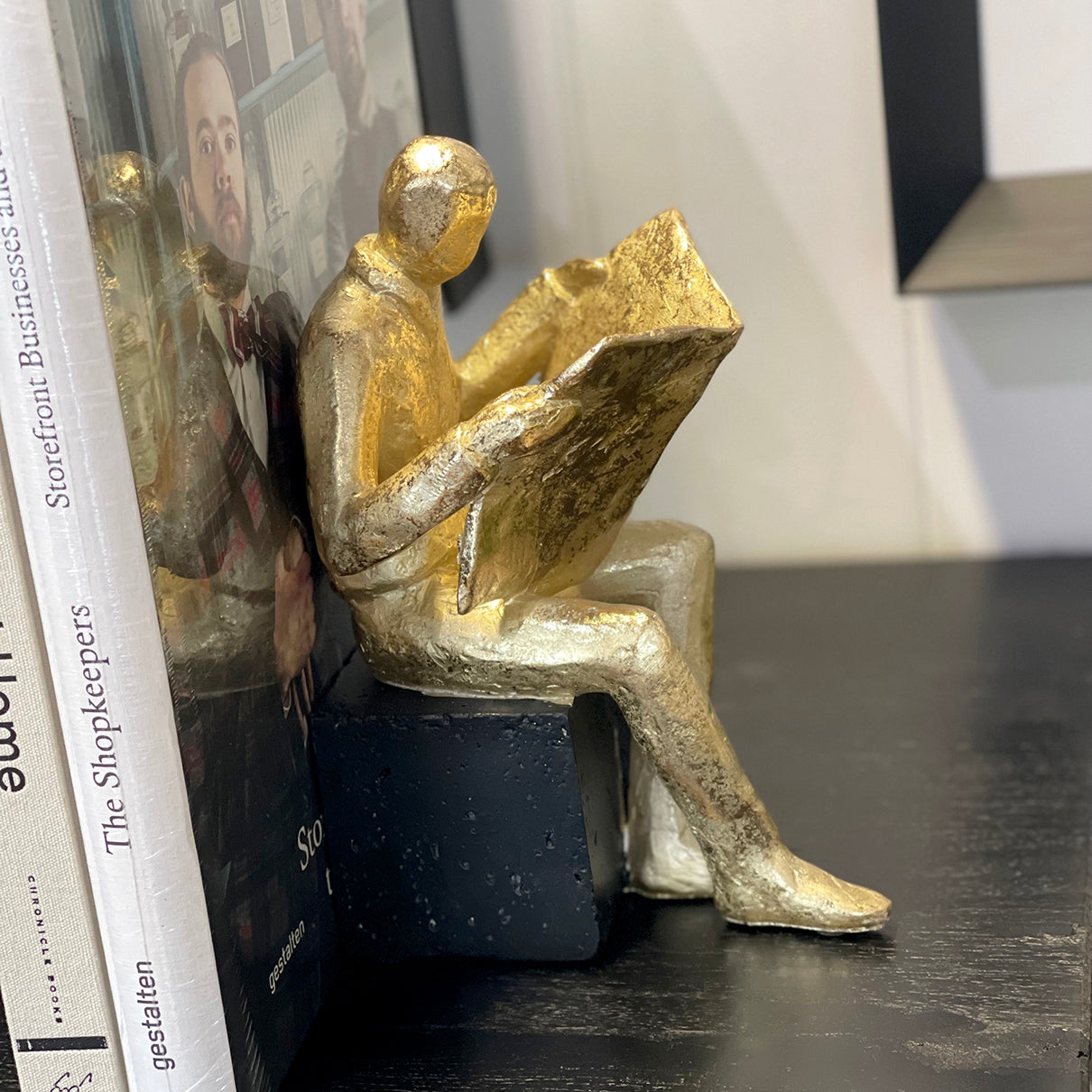 Couple Reading Bookends