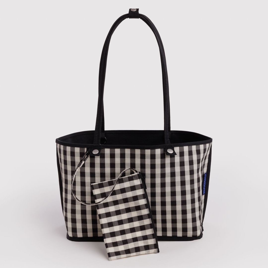 Baggu Medium Reversible Tote Black Mix