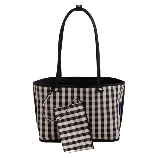 Baggu Medium Reversible Tote Black Mix