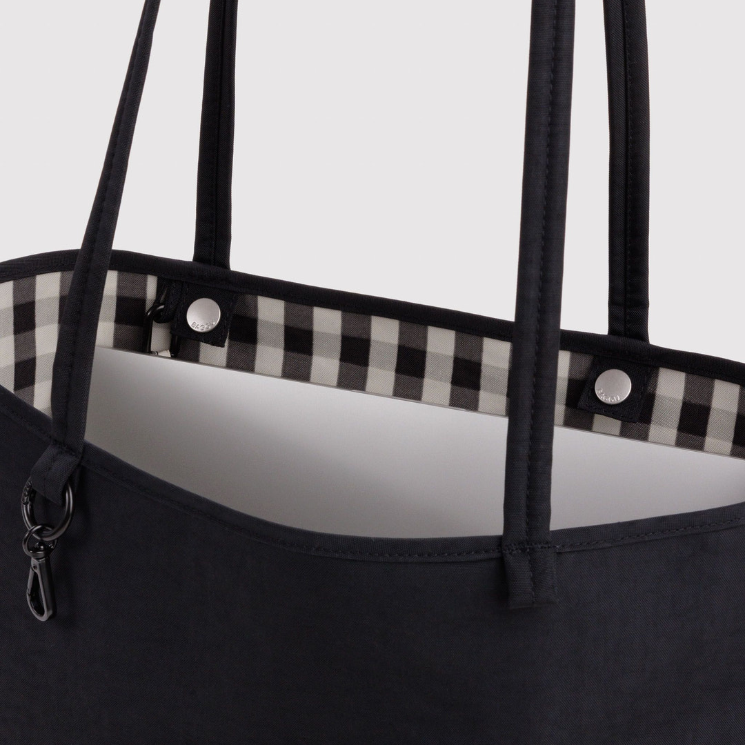 Baggu Medium Reversible Tote Black Mix