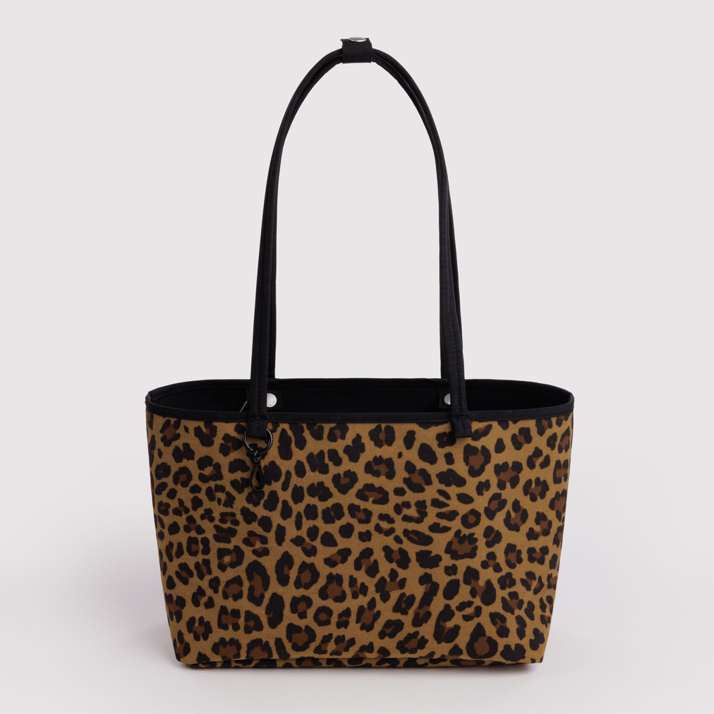 Baggu Medium Reversible Tote Leopard Mix