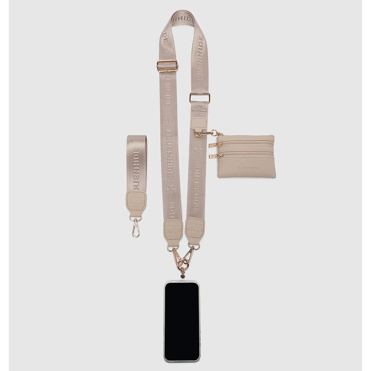 Mia Phone Converter Strap Biscotti