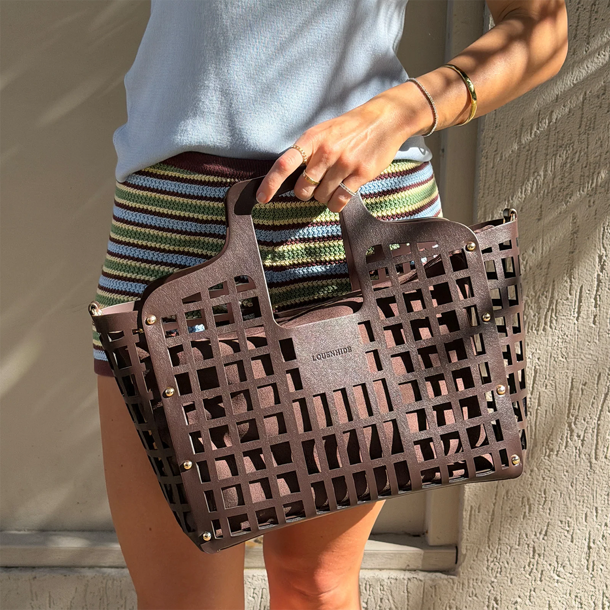 Montego Tote Bag Chocolate