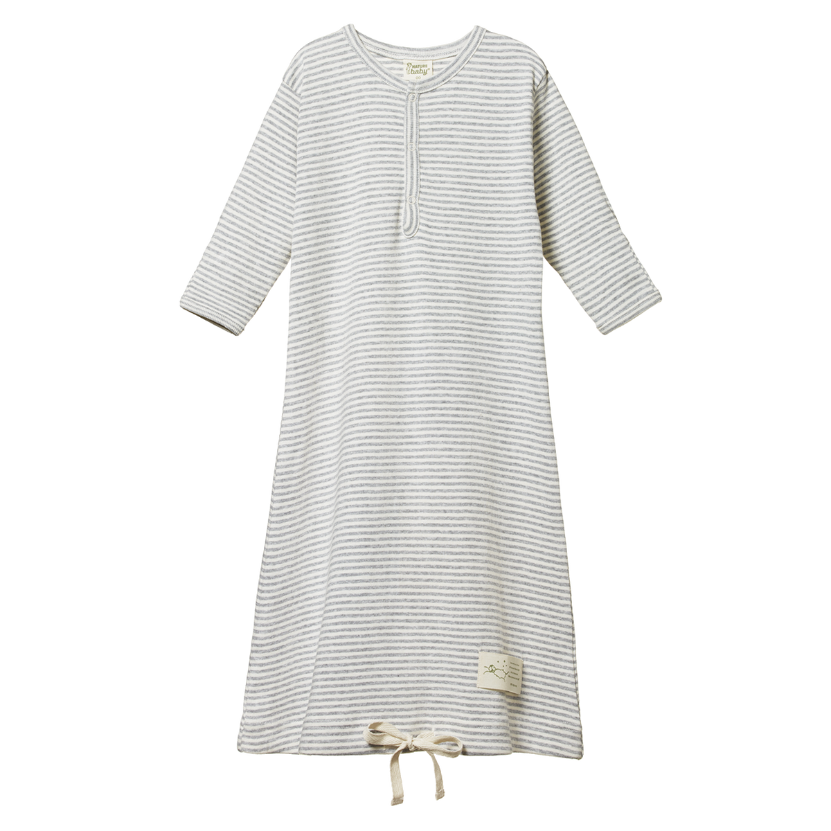 Sleeping Gown Marl Stripe