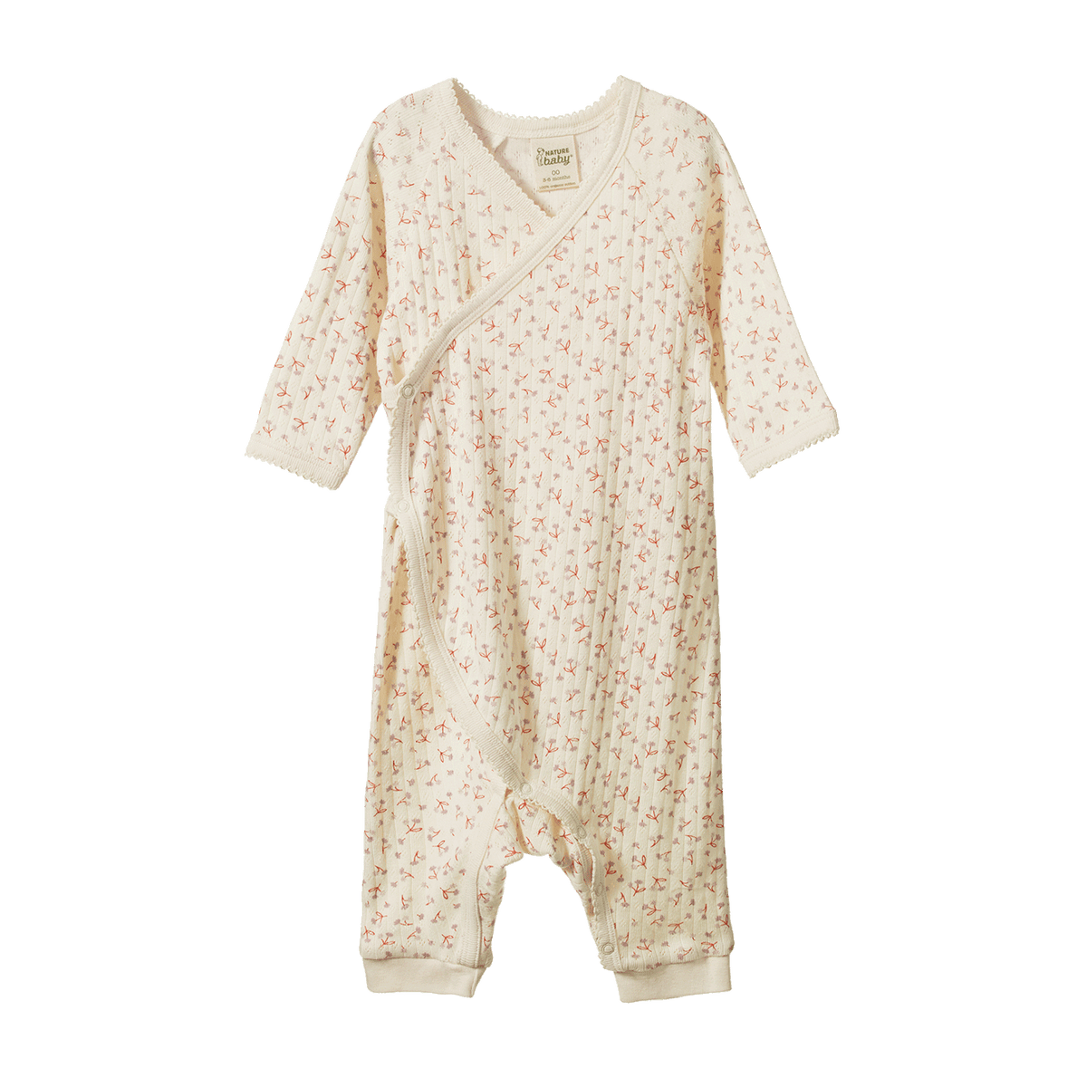 Kimono Stretch & Grow Pointelle Dandelion
