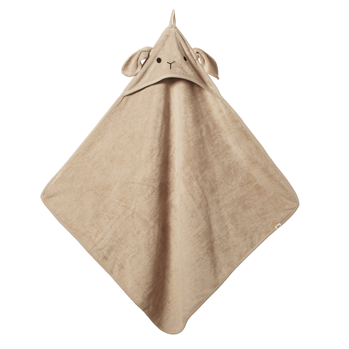 Bunny Hooded Towel Nougat