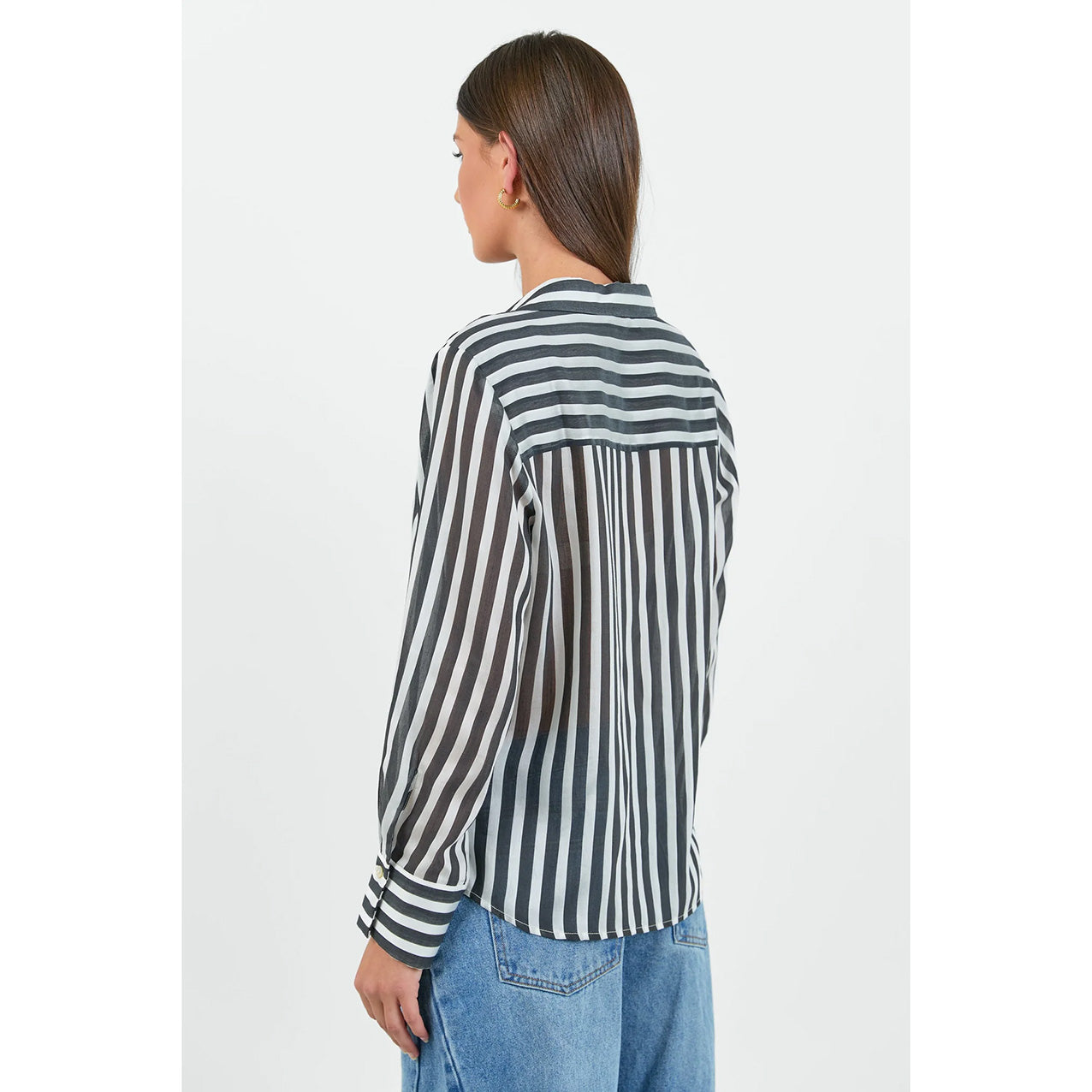 Narrative Black Stripe Shirt