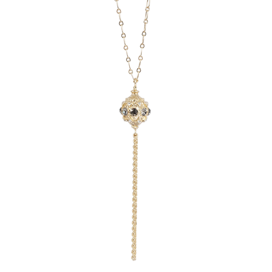 Nomad Long Tassel Neckace Gold