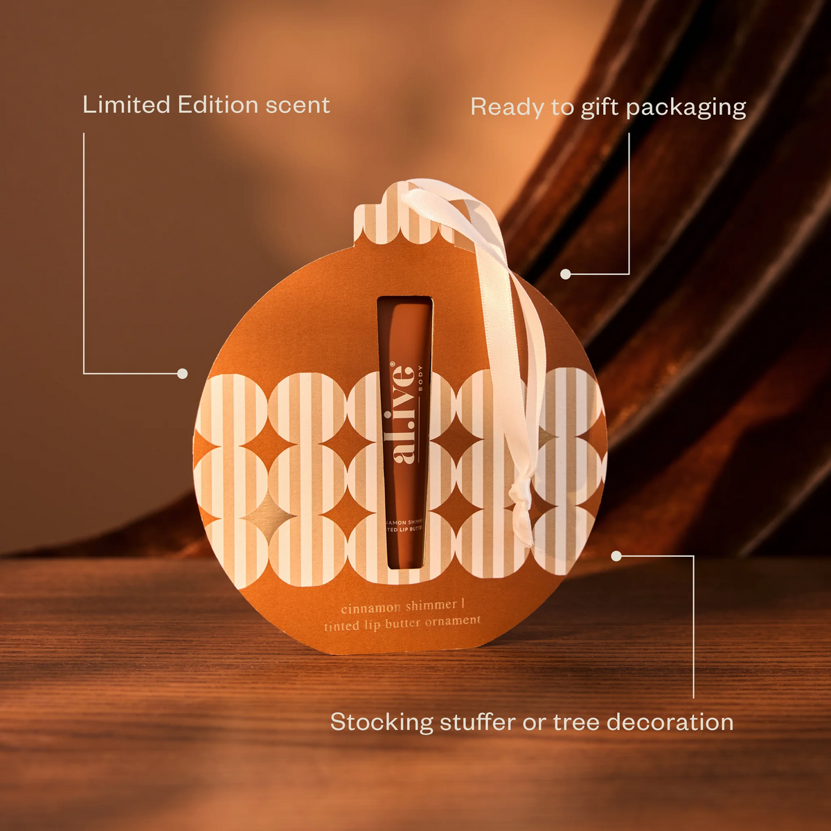 Holiday Tinted Lip Butter Ornament