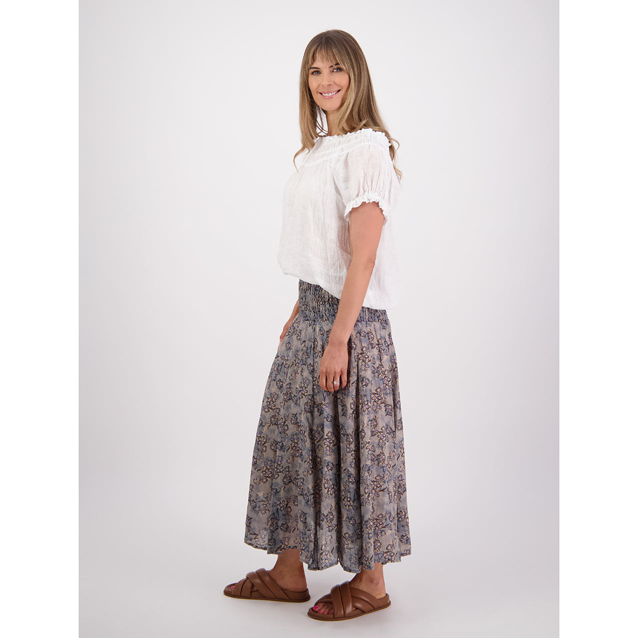 Pandora Skirt Denim Daisy