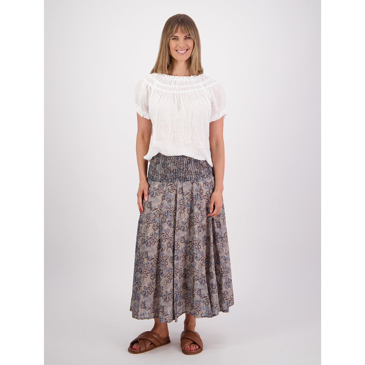 Pandora Skirt Denim Daisy
