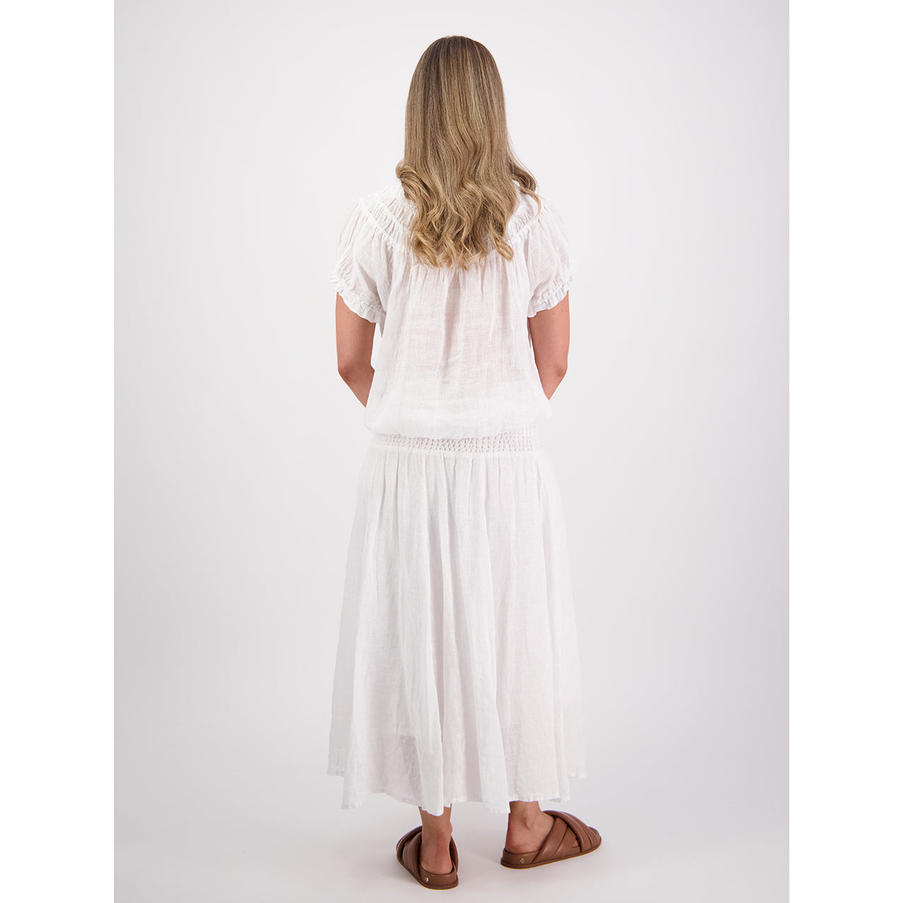 Parson Skirt White