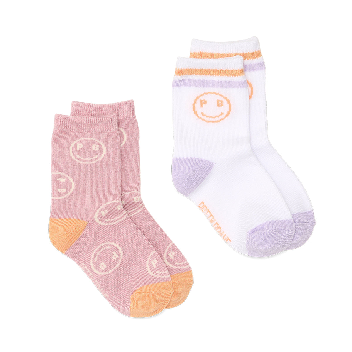 Pretty Brave Smily Socks 2 Pack