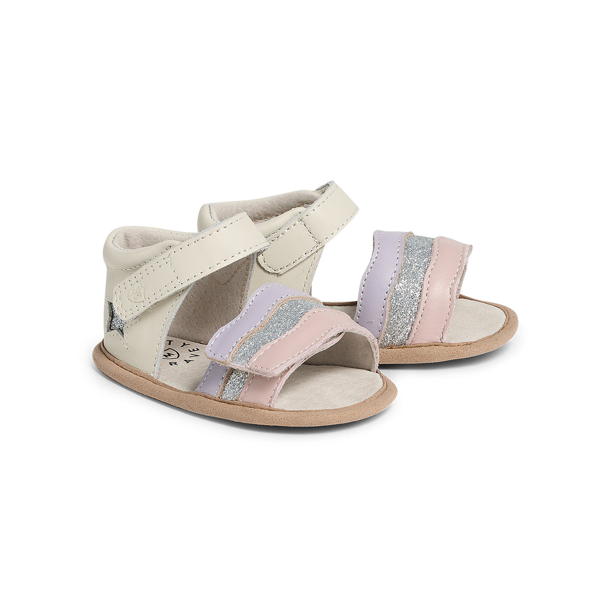 Pretty Brave Baby Star Sandal Sparkle