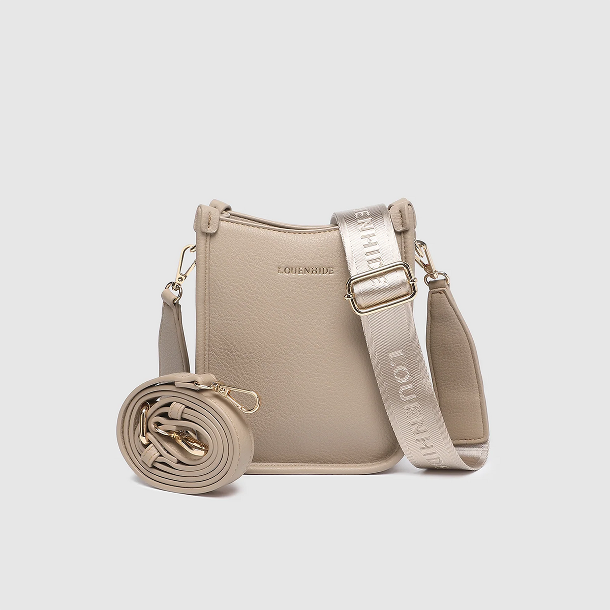 Parker Phone Crossbody Bag Stone