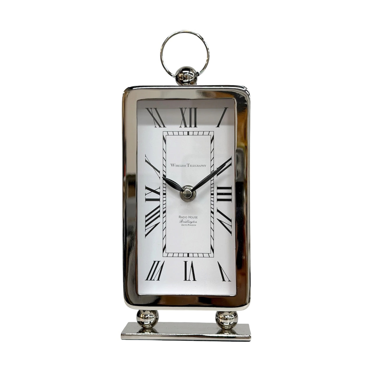 Rectangle Clock Nickel