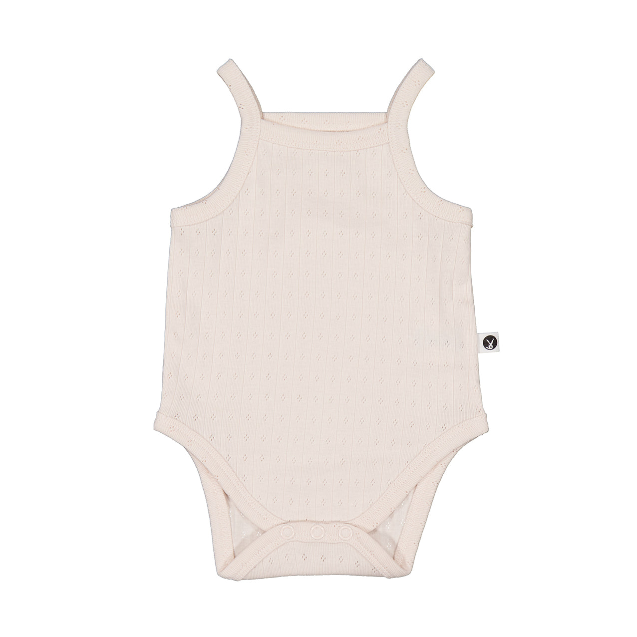 Pointelle Almond Blush Camisole Bodysuit