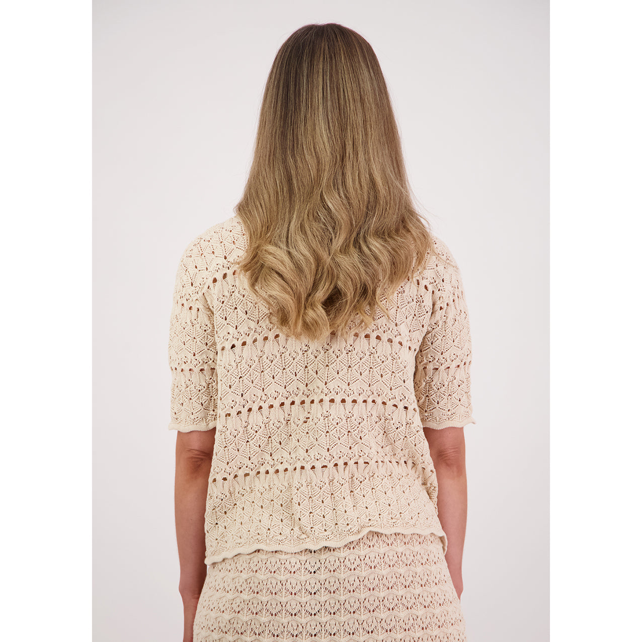 Posy Top Ivory
