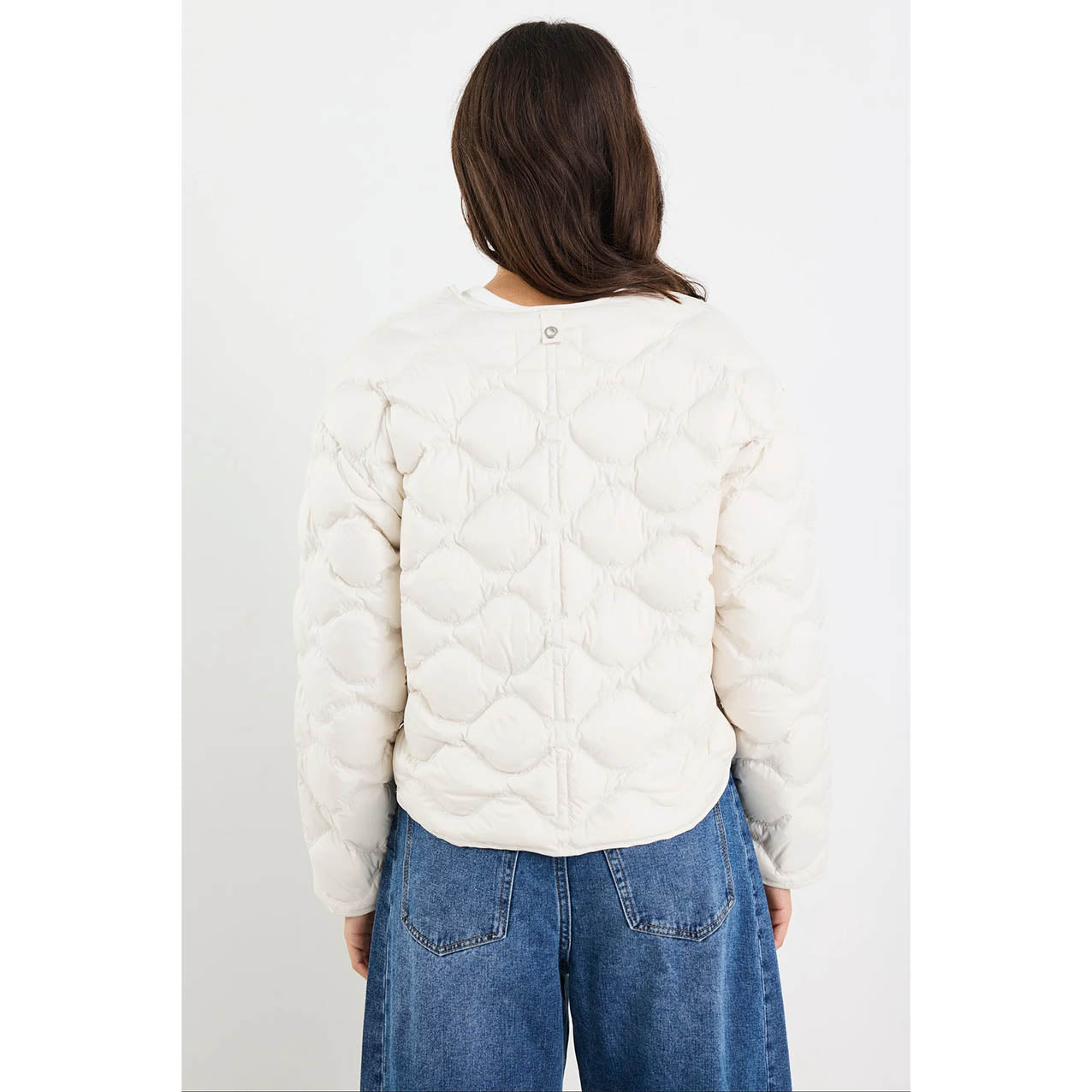 Premium Putty Down Filled Quilted Jacket