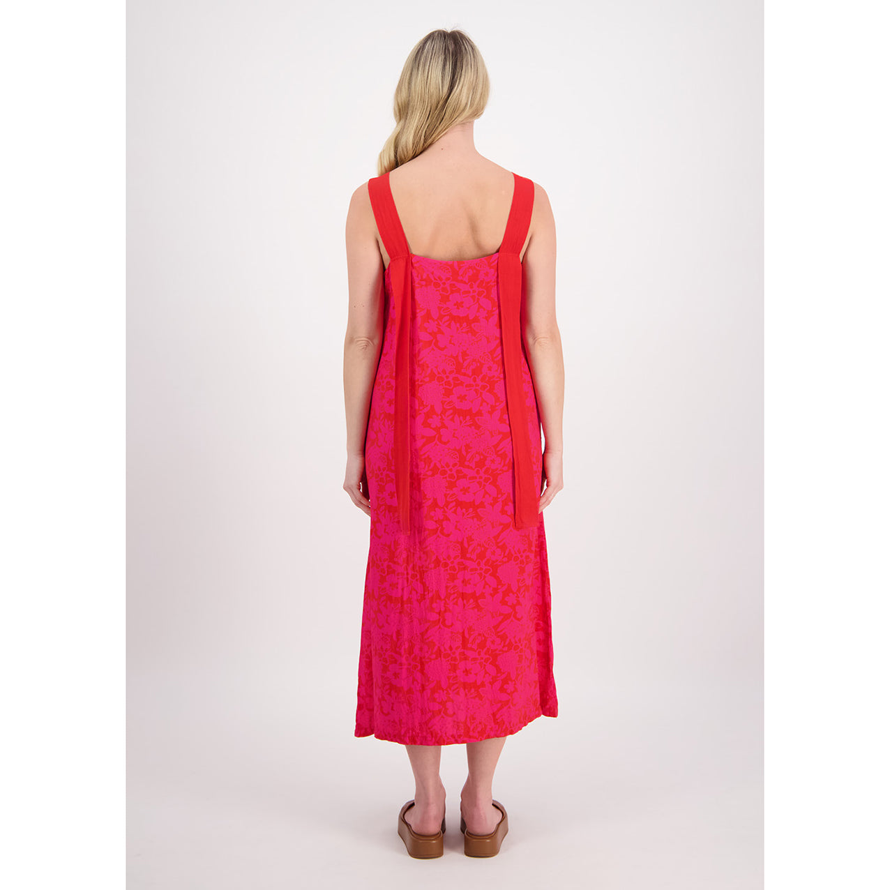 BW Prue Dress Pink/Red Floral