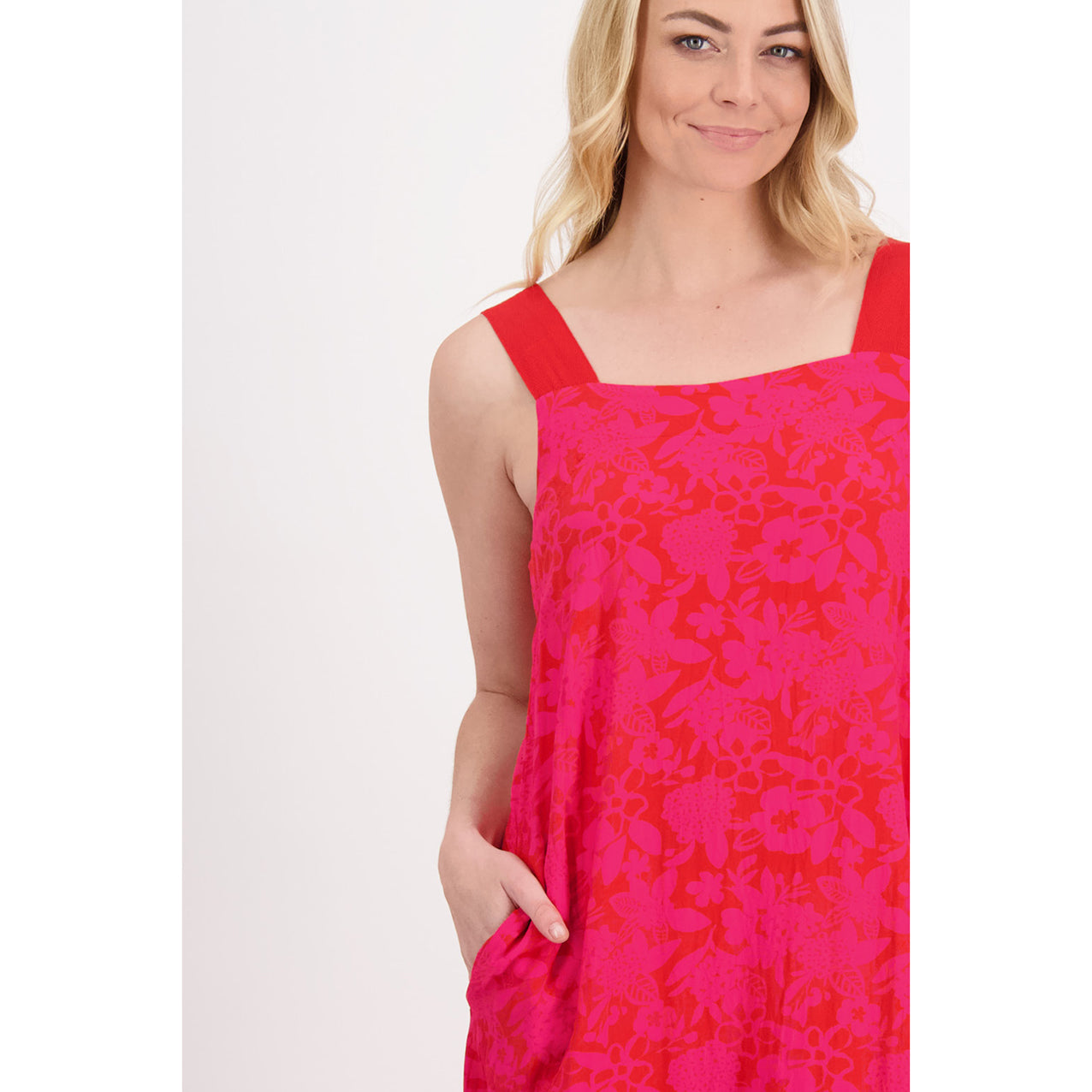 BW Prue Dress Pink/Red Floral