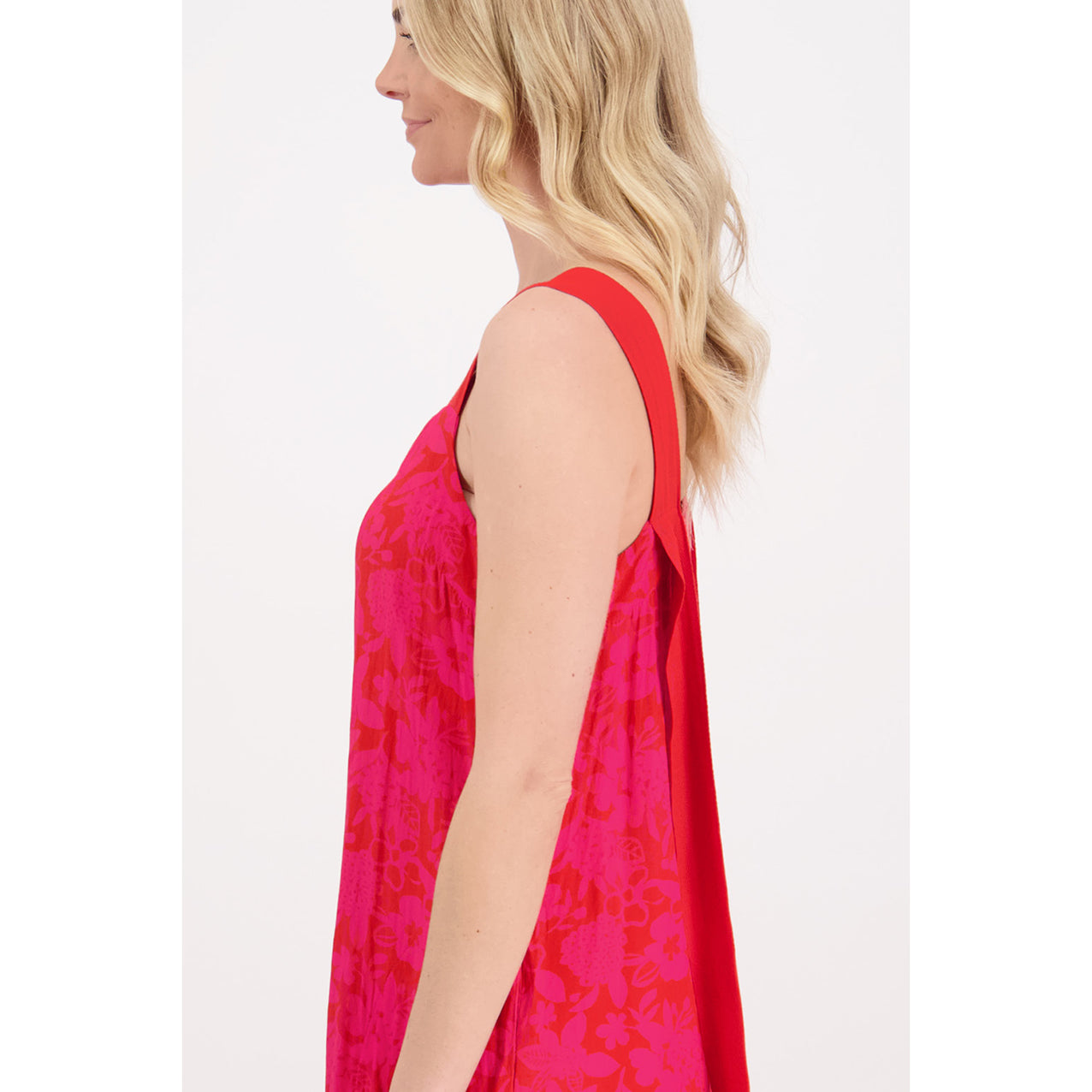 BW Prue Dress Pink/Red Floral