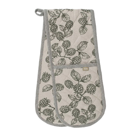 R&H Double Oven Glove Green