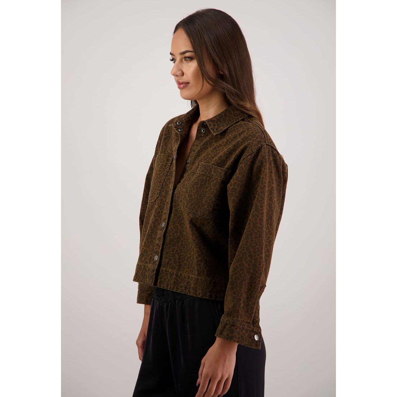 Raff Jacket Tan Animal